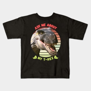 T-rex Popout Kids T-Shirt